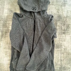 Lululemon Gray Scuba Hoodie